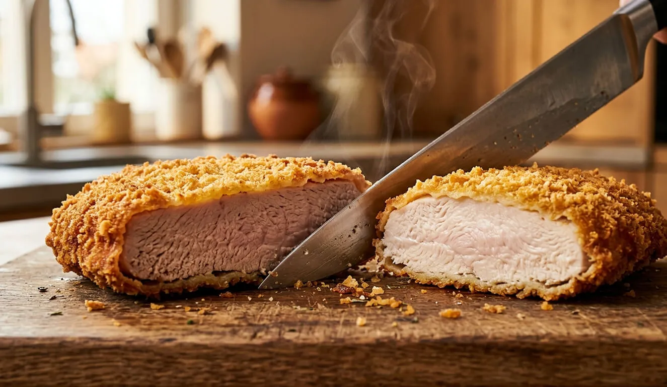 تفاوت ارزش غذایی شنیسل بوقلمون و مرغ